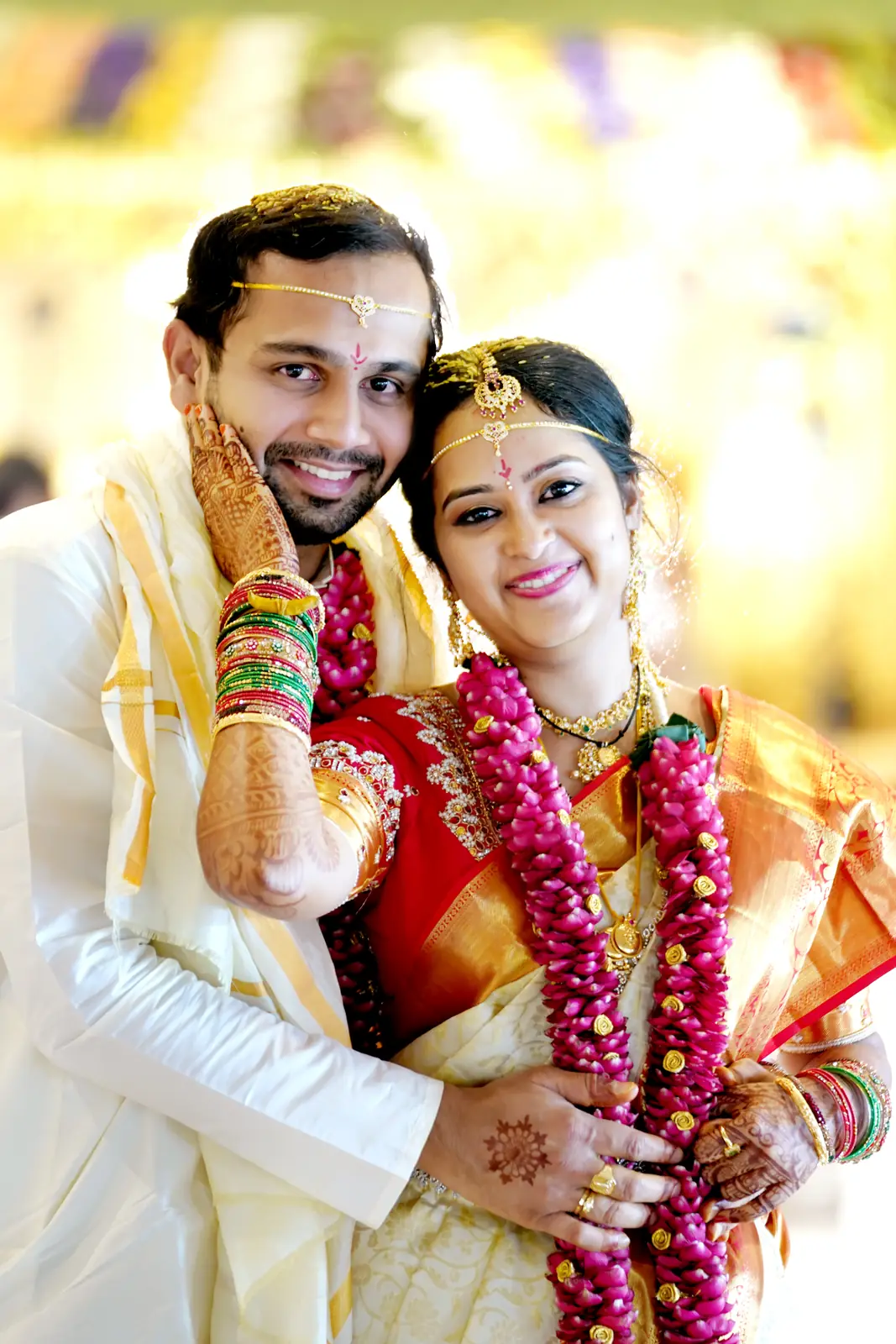 Couple portrait by KalaDarpan Collective